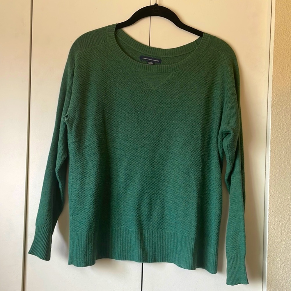 Green American Eagle sweater